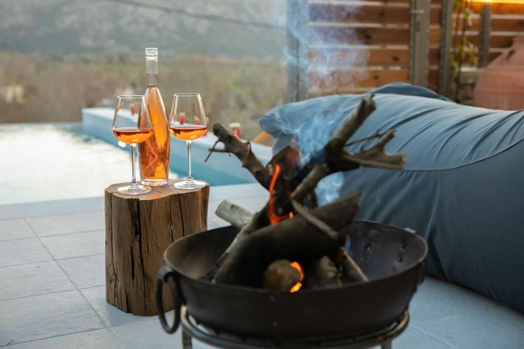 Lasithi Luxury Villa Mesa Lasithi Esterno foto