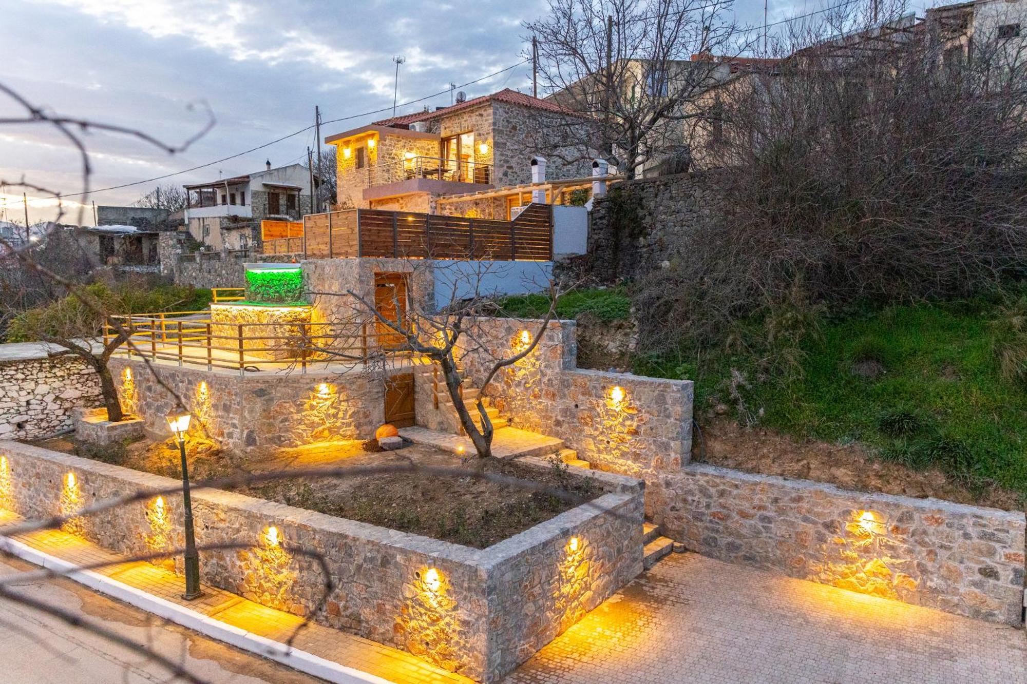 Lasithi Luxury Villa Mesa Lasithi Esterno foto