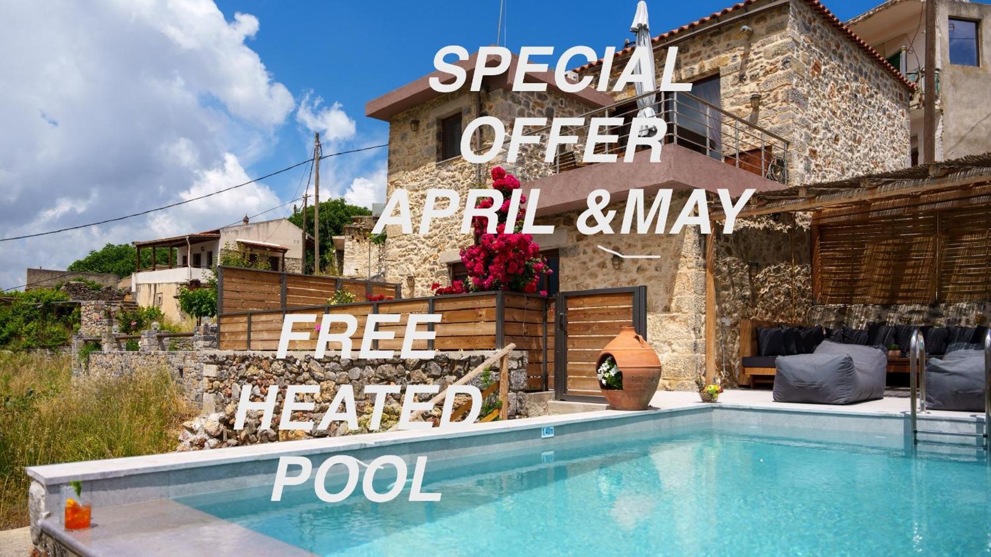 Lasithi Luxury Villa Mesa Lasithi Esterno foto